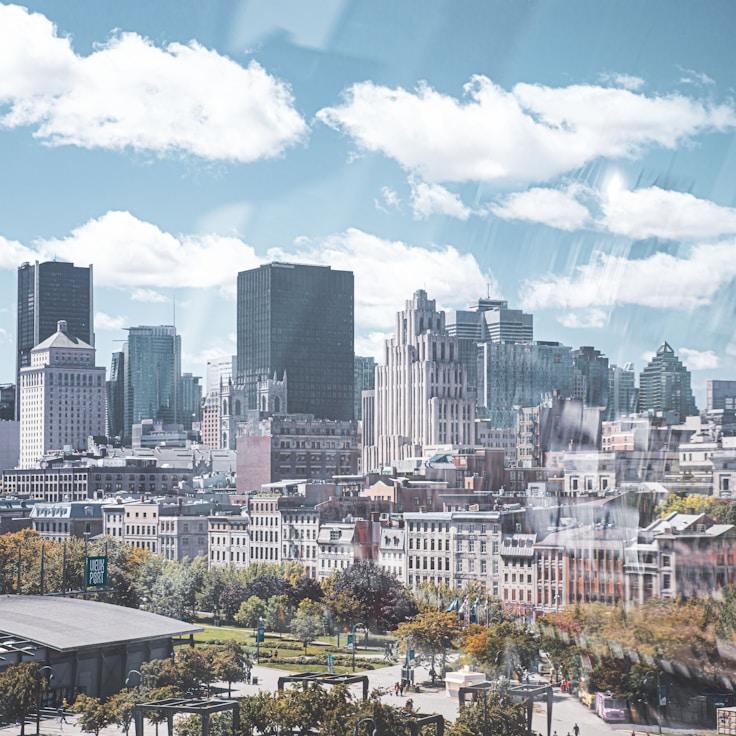 City skyline in Berlin, Germany